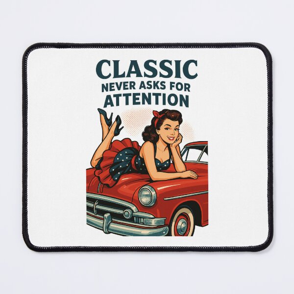 Item preview, Rockabilly vintage car, pin-up girl gift designed and sold by Pineapple-Tree.