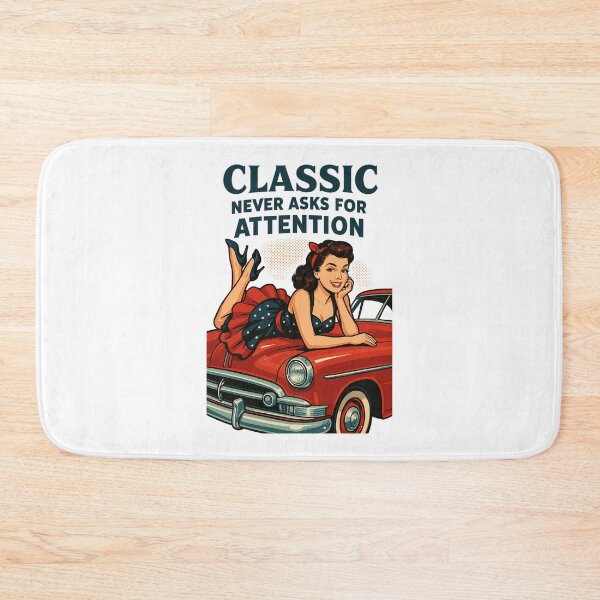 Item preview, Rockabilly vintage car, pin-up girl gift designed and sold by Pineapple-Tree.