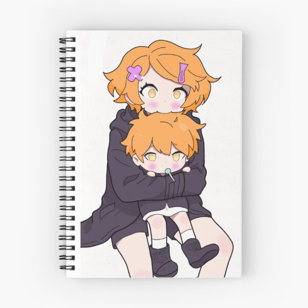 Item preview, Protective Big Sis Blush Hug - Cute Sibling Anime Sticker designed and sold by KenshiOtaku.