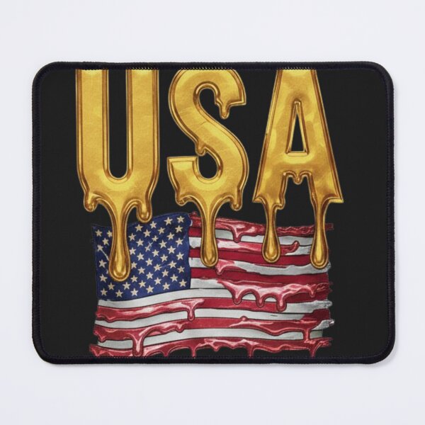 Item preview, USA Golden Patriot - Liquid Luxury Flag Edition designed and sold by KawisStarr.
