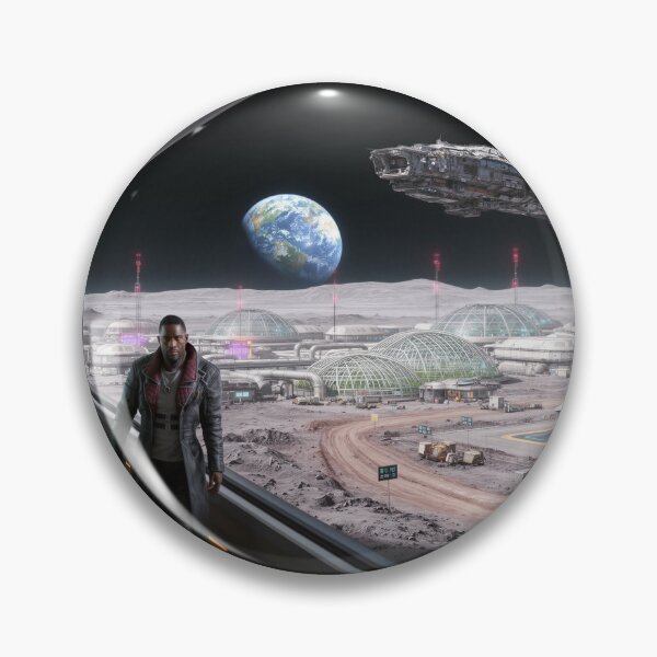 Item preview, Cyberpunk Moon Base, looking for someone designed and sold by aykiradesigns.