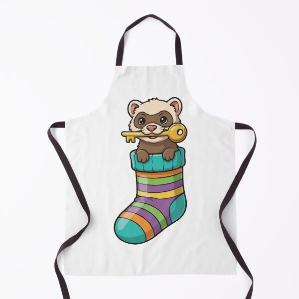 Item preview, Sock Thief - Funny Ferret Bandit designed and sold by Petzzz.