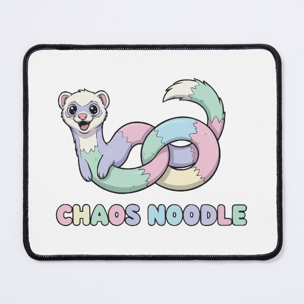 Item preview, Certified Chaos Noodle - Funny Ferret Art designed and sold by Petzzz.