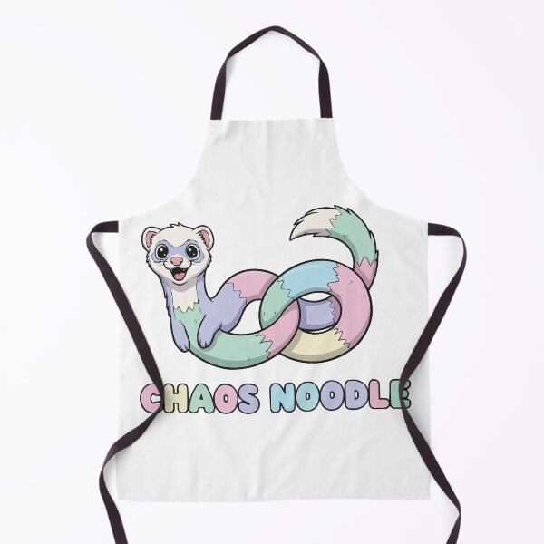 Item preview, Certified Chaos Noodle - Funny Ferret Art designed and sold by Petzzz.