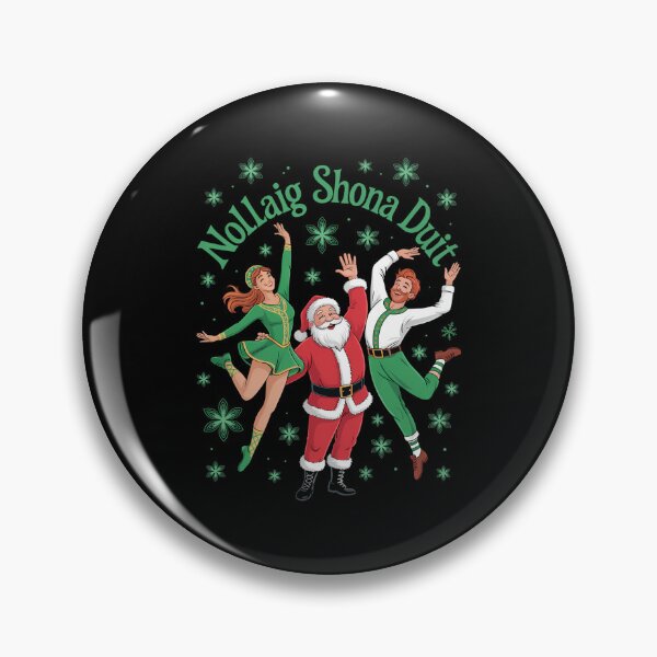 Item preview, Happy Christmas Irish Dancing Santa designed and sold by gourpmerzihd.