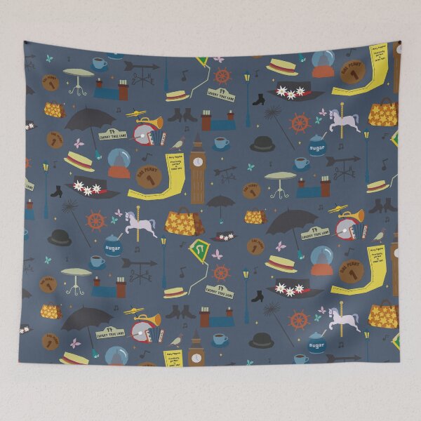 Item preview, Classic Musical Fantasy Film Icon Pattern – Guess the Movie designed and sold by PauRicart.