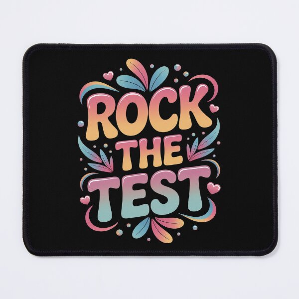 Item preview, Testing Day Rock The Test Motivational Teacher Student designed and sold by KotexTemu.