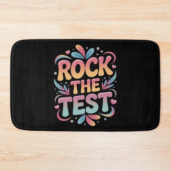 Item preview, Testing Day Rock The Test Motivational Teacher Student  designed and sold by KotexTemu.