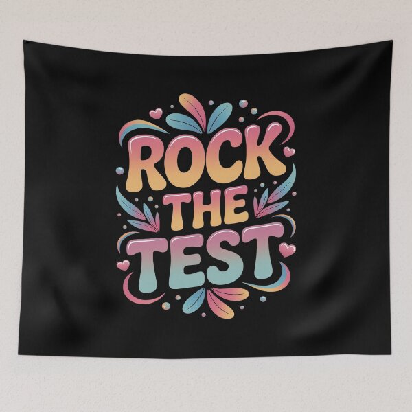 Item preview, Testing Day Rock The Test Motivational Teacher Student  designed and sold by KotexTemu.