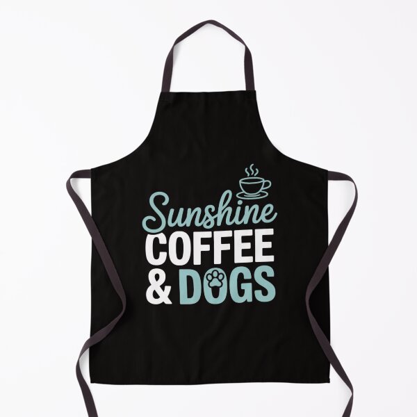 Item preview, Sunshine, Coffee & Dogs Cute for Dog Lovers designed and sold by margaridroso.