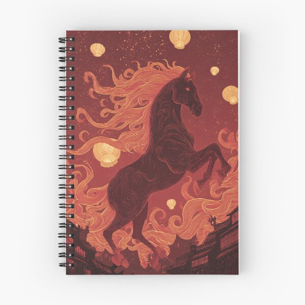 Item preview, Lantern Sky Fire Stallion designed and sold by Turocks.