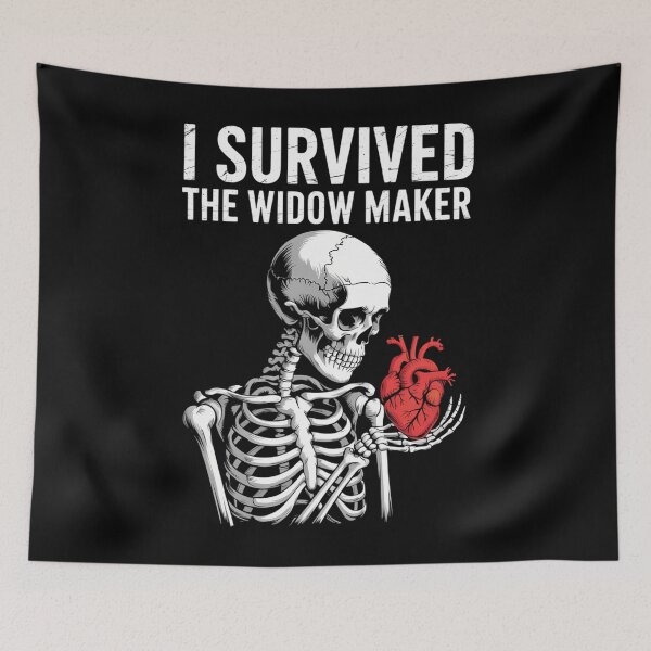 Item preview, Heart Attack Survivor Skeleton designed and sold by gourpmerzihd.