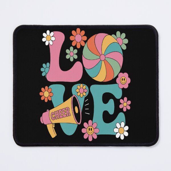 Item preview, Love Cheer Groovy Cheerleader Cheerleading designed and sold by LacostCarl.