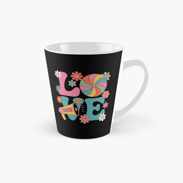 Item preview, Love Cheer Groovy Cheerleader Cheerleading designed and sold by LacostCarl.
