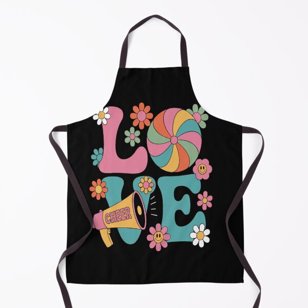 Item preview, Love Cheer Groovy Cheerleader Cheerleading designed and sold by LacostCarl.