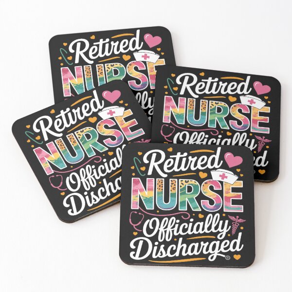 Item preview, Tie Dye Retired Nurse Official Discharged Retirement Party  designed and sold by KotexTemu.