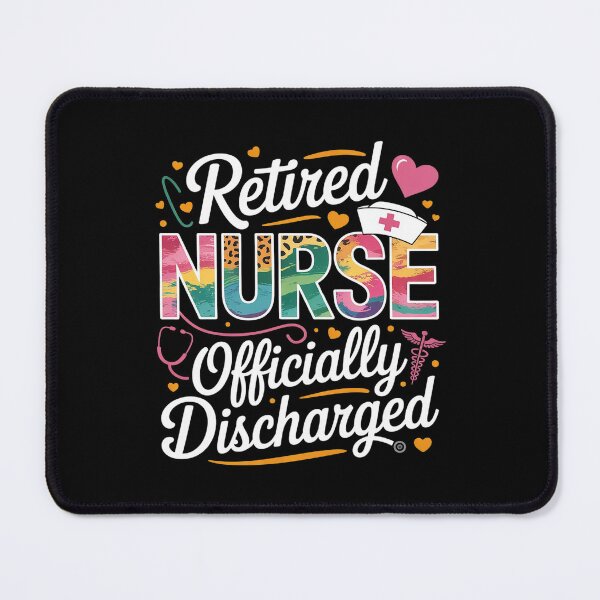 Item preview, Tie Dye Retired Nurse Official Discharged Retirement Party  designed and sold by KotexTemu.