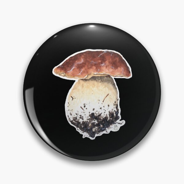 Item preview, King Bolete (Porcini) Mushroom Illustration designed and sold by dyrkaqalibe1.