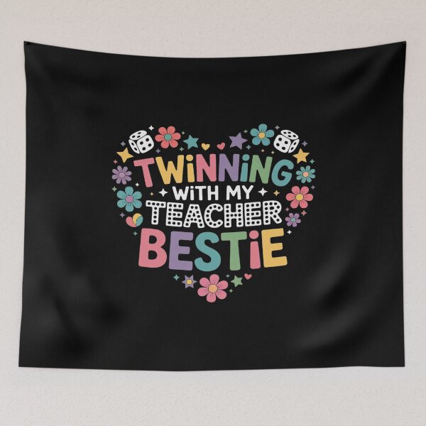 Item preview, Twin Day Friends Teacher Twinning With My Bestie Matching  designed and sold by KotexTemu.