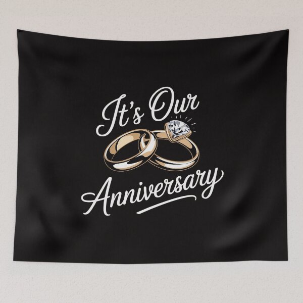 Item preview, It's Our Anniversary for Married Couples Husband Wife designed and sold by margaridroso.
