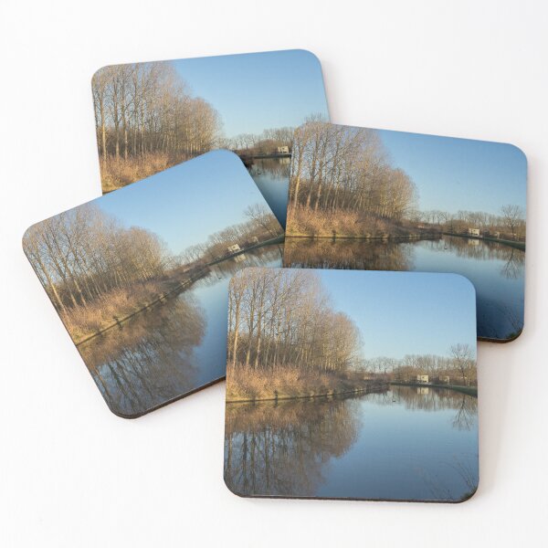 Item preview, River Dender Idegem, Winter Landscape designed and sold by Imladris01.