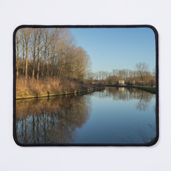 Item preview, River Dender Idegem, Winter Landscape designed and sold by Imladris01.
