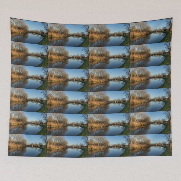 Item preview, River Dender Idegem, Winter Landscape designed and sold by Imladris01.