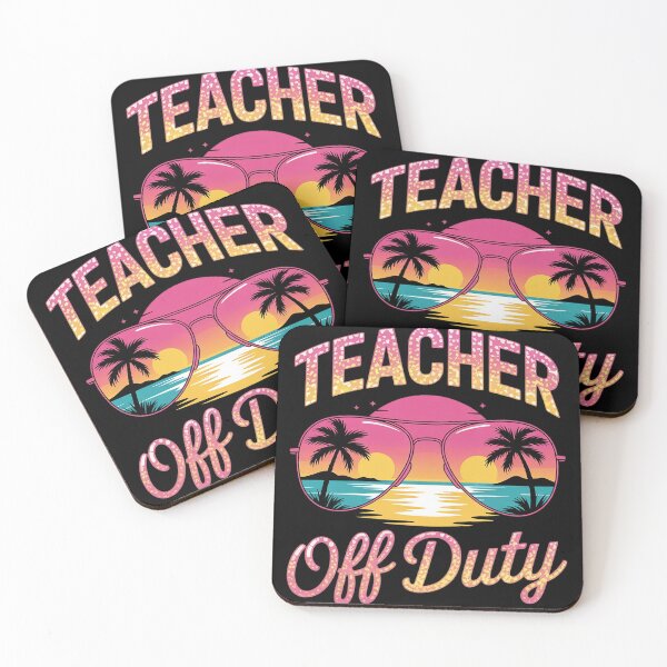 Item preview, Teacher Off Duty Last Day Of School Teacher Summer Vacation designed and sold by InspiredFoul.