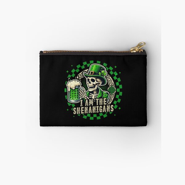 Item preview, I am the Shenanigans St Patricks Day Skeleton designed and sold by BlightedArt.
