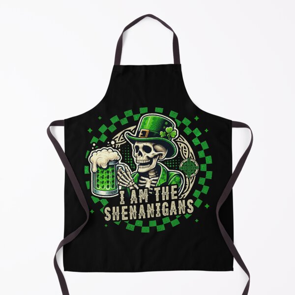 Item preview, I am the Shenanigans St Patricks Day Skeleton designed and sold by BlightedArt.