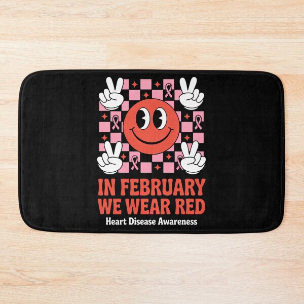 Item preview, Heart Disease Awareness Smile Face designed and sold by gourpmerzihd.