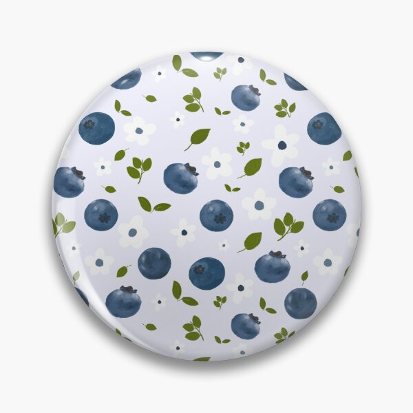 Item preview, Blueberries, Flowers, and Calm designed and sold by Lati’s | Art .