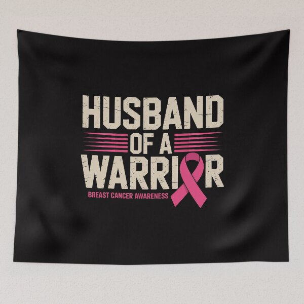 Item preview, Husband Of A Warrior Breast Cancer Awareness Support Squad designed and sold by Minoloinan.