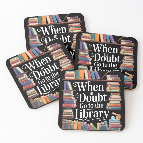 Item preview, When In Doubt Go To The Library Idea For Lovers Book Reading designed and sold by KotexTemu.