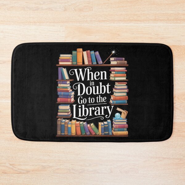 Item preview, When In Doubt Go To The Library Idea For Lovers Book Reading designed and sold by KotexTemu.