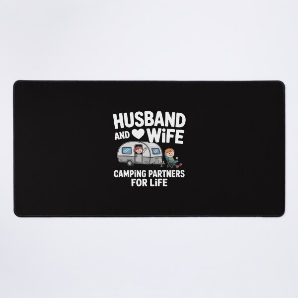 Item preview, Cute Husband And Wife Camping Partners For Life Camper designed and sold by Minoloinan.