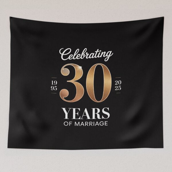 Item preview, Married 30 Years Of Marriage 1995 30th Wedding Couples designed and sold by Minoloinan.