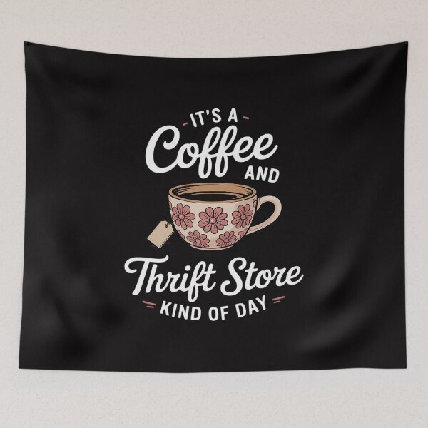 Item preview, Thrift Store and Coffee Gift for Women designed and sold by Minoloinan.