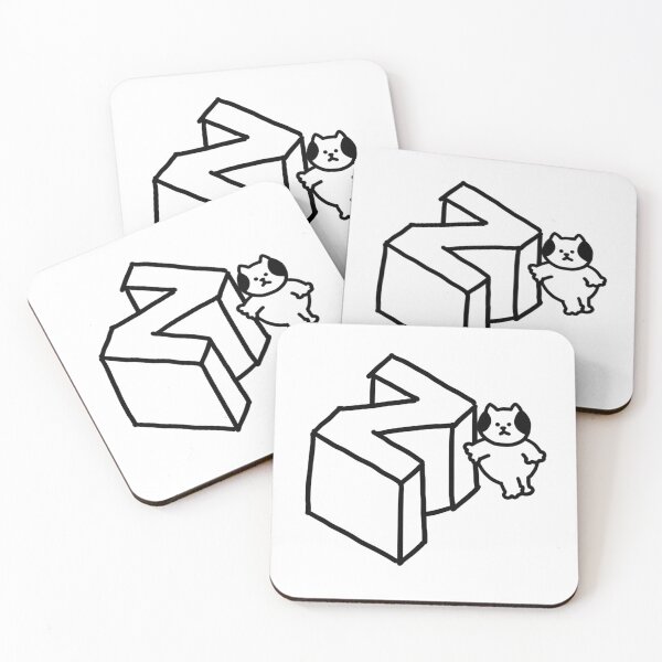 Item preview, a Cat next to Z designed and sold by superbaechoo.