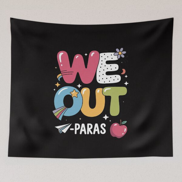 Item preview, We Out Paras Paraprofessional Happy Last Day Of School designed and sold by margaridroso.