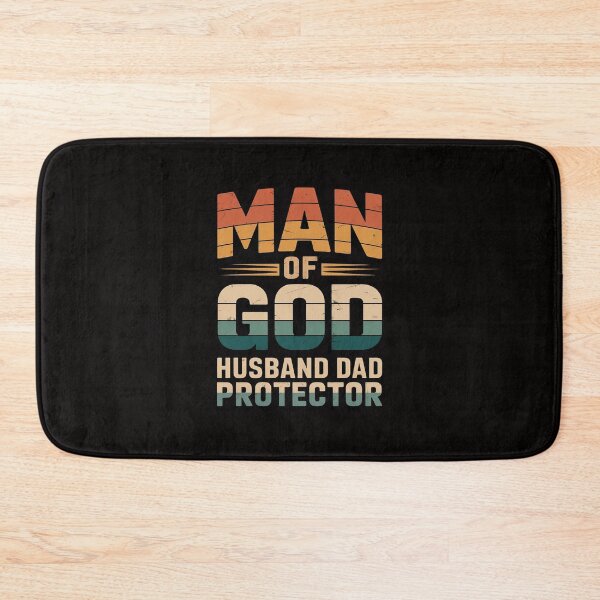 Item preview, Man of God Husband Dad Protector Christian Dad Father's Day designed and sold by margaridroso.