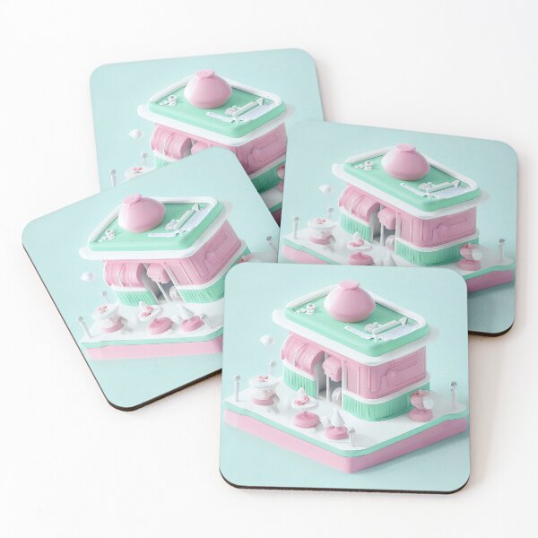 Item preview, Cosmic Malt Shop designed and sold by ONYX Pixee.