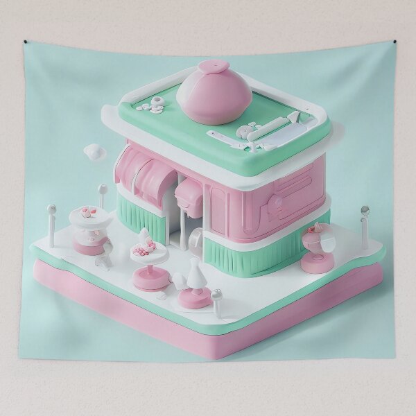 Item preview, Cosmic Malt Shop designed and sold by ONYX Pixee.