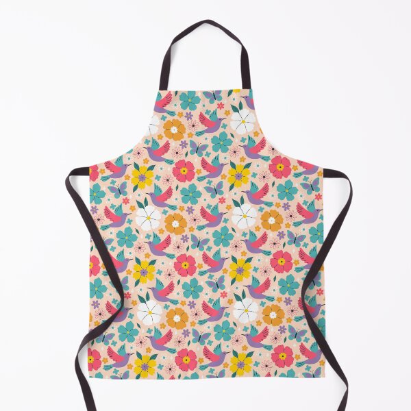 Item preview, pattern with birds and flowers designed and sold by burbura.