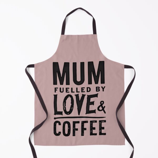 Item preview, Mum Fuelled by Love & Coffee – Funny Typography Gift for Her designed and sold by HolmeProud.