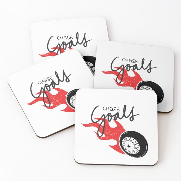 Item preview, Chase Goals – Motorcycle Racing Motivation Design designed and sold by Ramya designs .