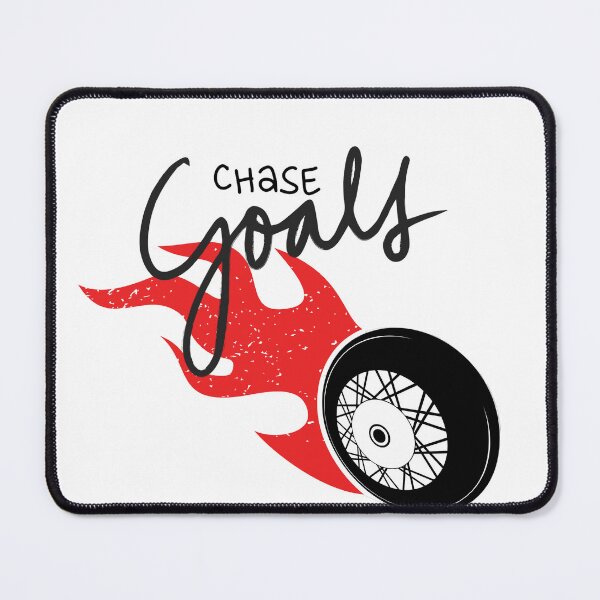 Item preview, Chase Goals – Motorcycle Racing Motivation Design designed and sold by Ramya designs .
