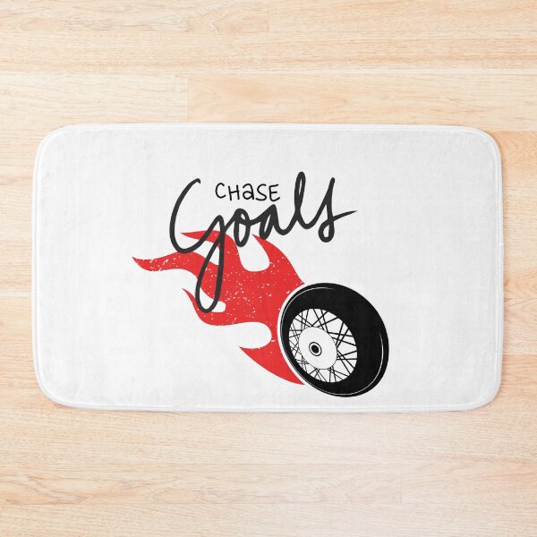 Item preview, Chase Goals – Motorcycle Racing Motivation Design designed and sold by Ramya designs .
