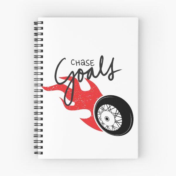 Item preview, Chase Goals – Motorcycle Racing Motivation Design designed and sold by Ramya designs .