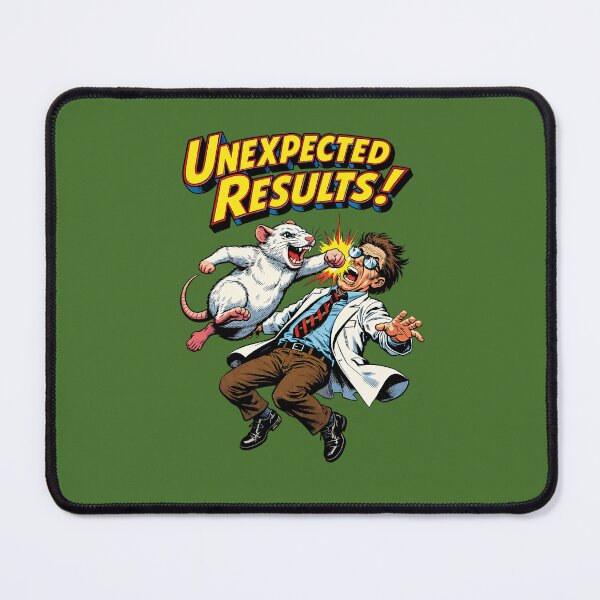 Item preview, Unexpected Results – Funny Science Experiment Gone Wrong Comic Art designed and sold by The Devil's Bargain.
